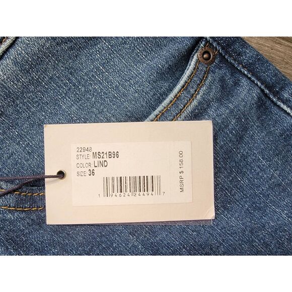 Peter Millar crown jeans 36x33 stretch MS21B96 LIND NWT - Picture 3 of 8